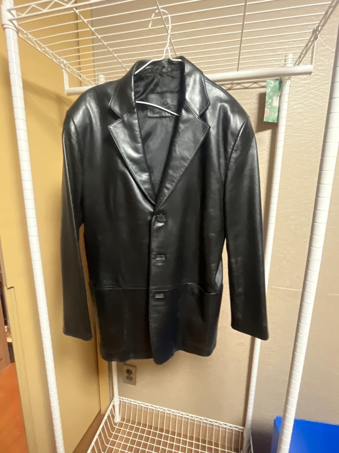 가죽 블레이저 자켓 상품이미지1