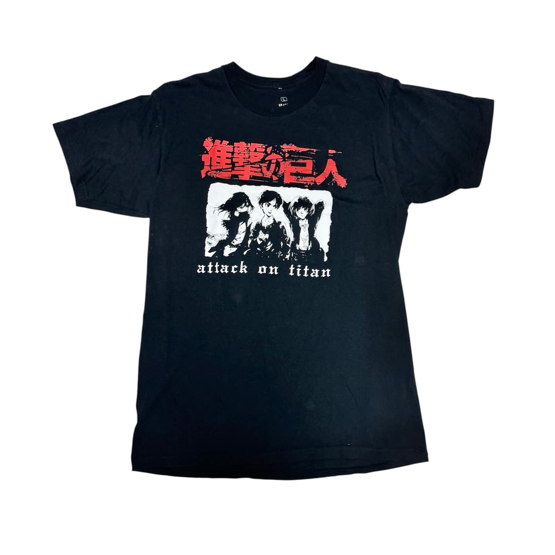 진격의 거인 빈티지 오타쿠 티셔츠 일본 애니 리바이 에렌 아르민 미카사 상품이미지1