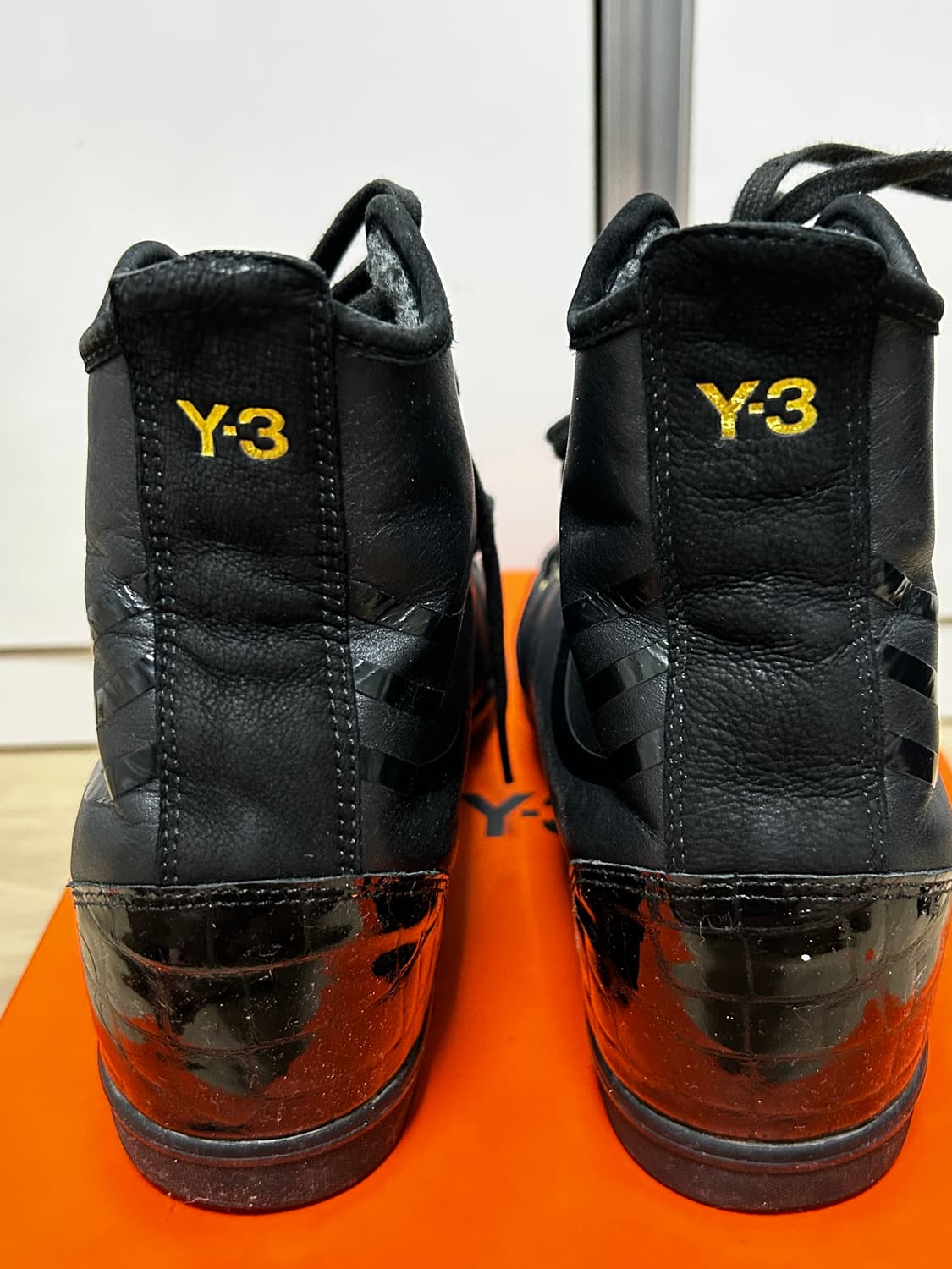 Y-3 블랙 하이탑 (260) 상품이미지3