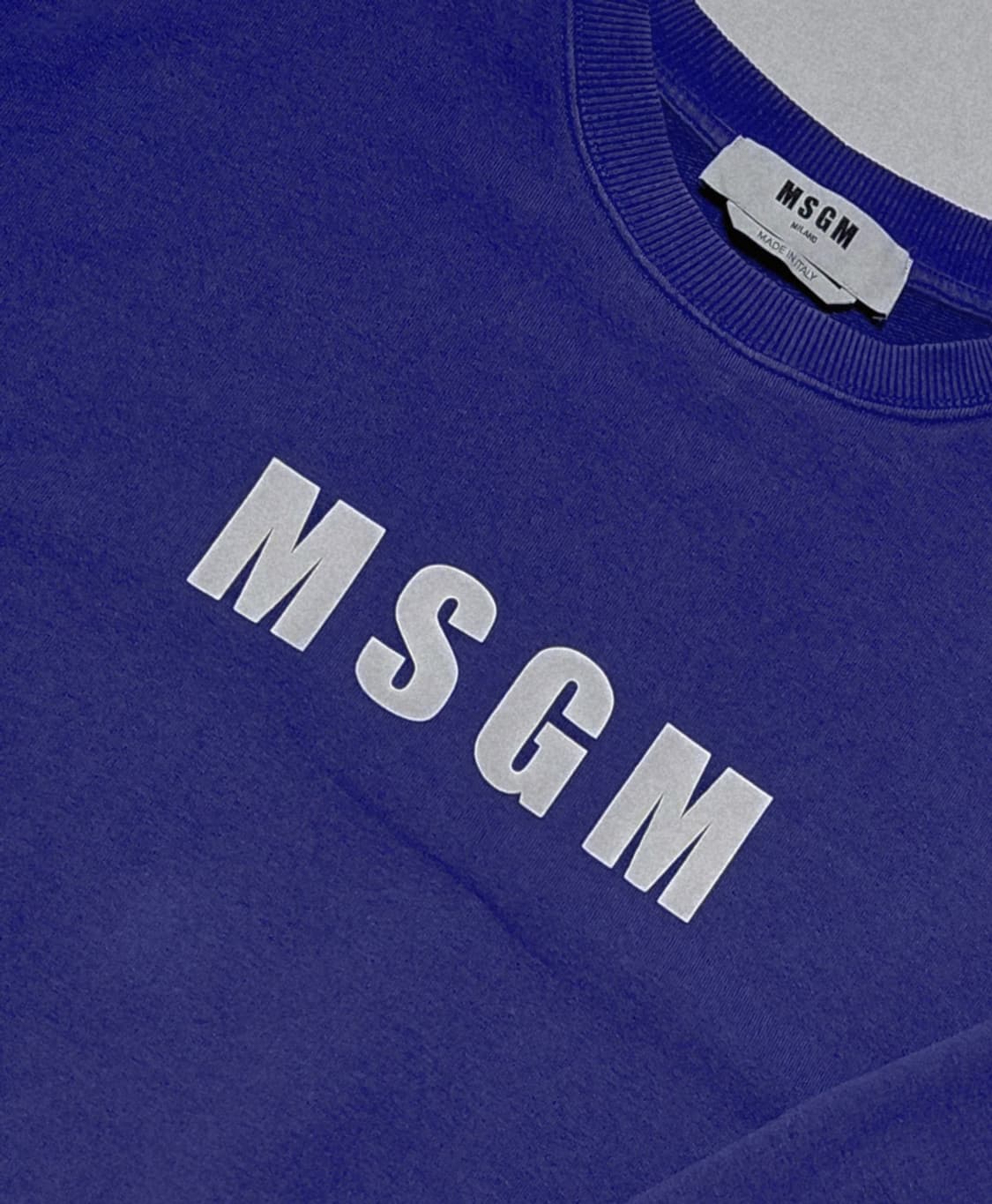 무료배송 [남여공용/S] MSGM 로고 맨투맨 스웻셔츠 상품이미지4