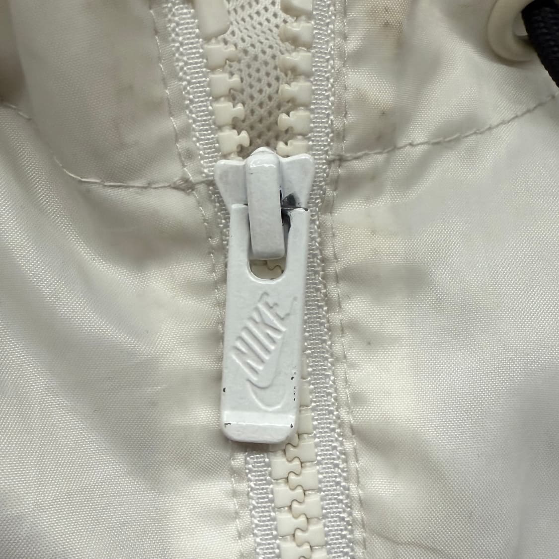 [정품/L] 나이키 바람막이 아이보리 회색 후드집업 b17 상품이미지8