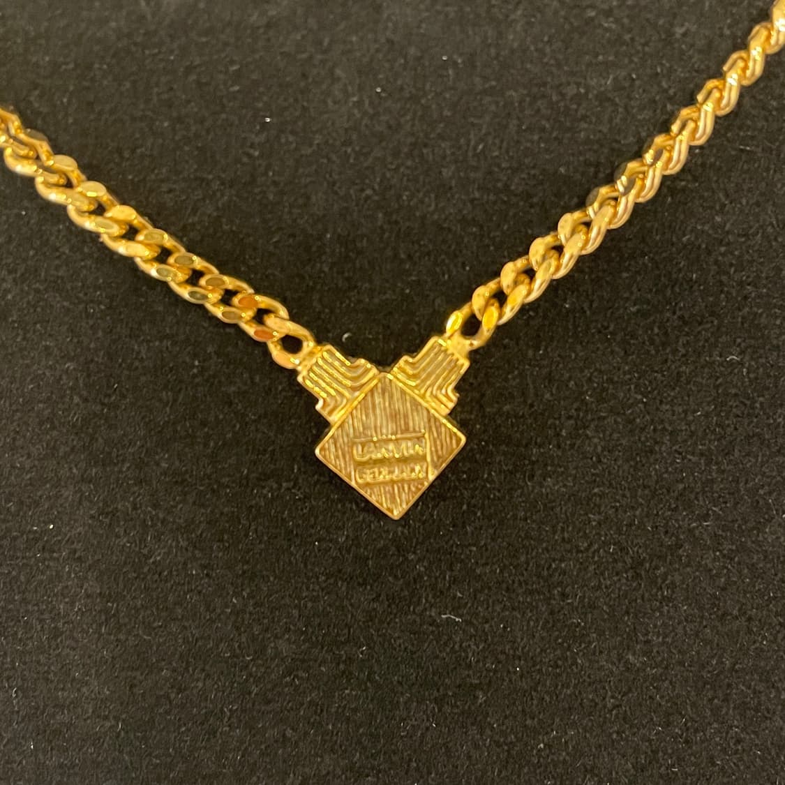 랑방 골드 라인스톤 목걸이 상품이미지2