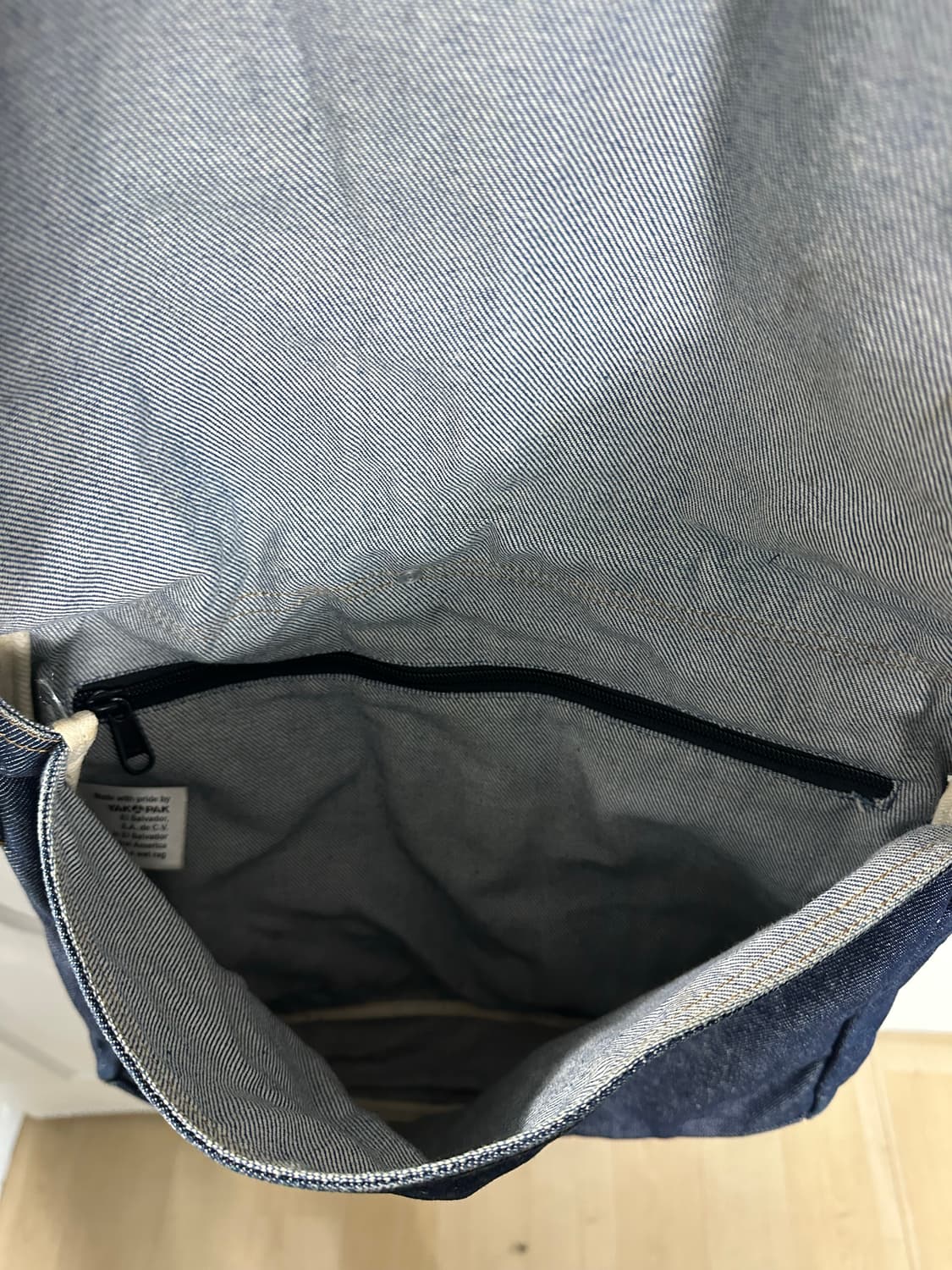 야크팩 YAKPAK 데님 크로스백 상품이미지3