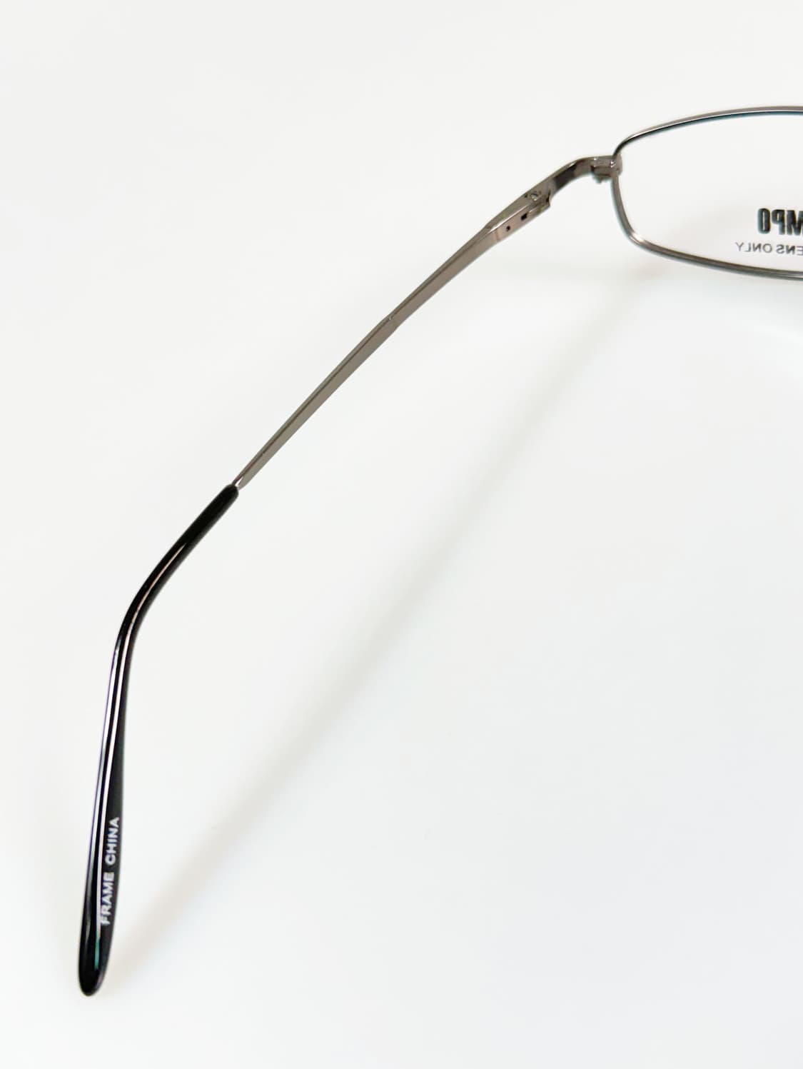TEMPO 슬림 스퀘어 다크실버 메탈 프레임 빈티지 안경 상품이미지7