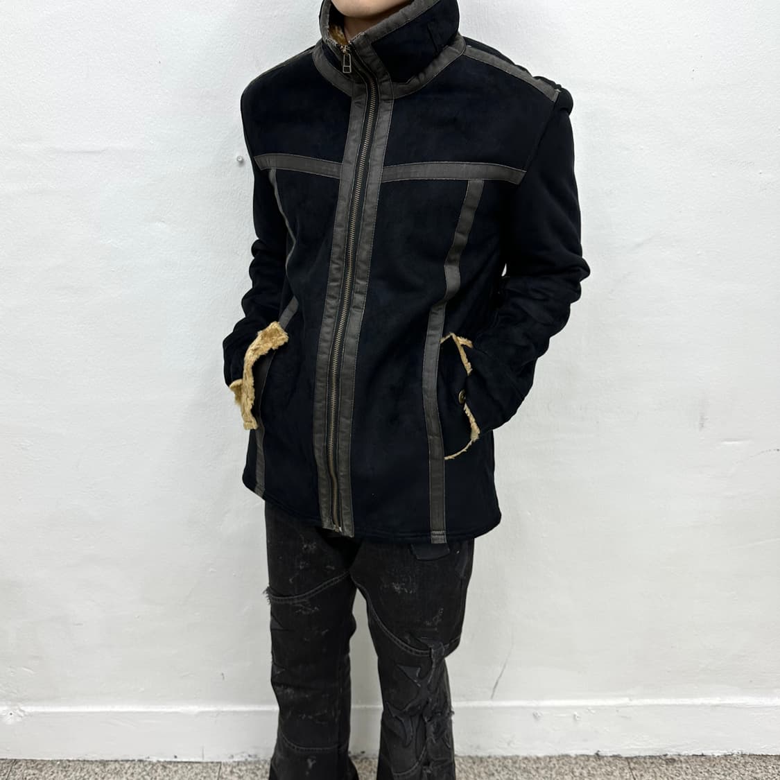 leather strap mustang jacket 상품이미지1