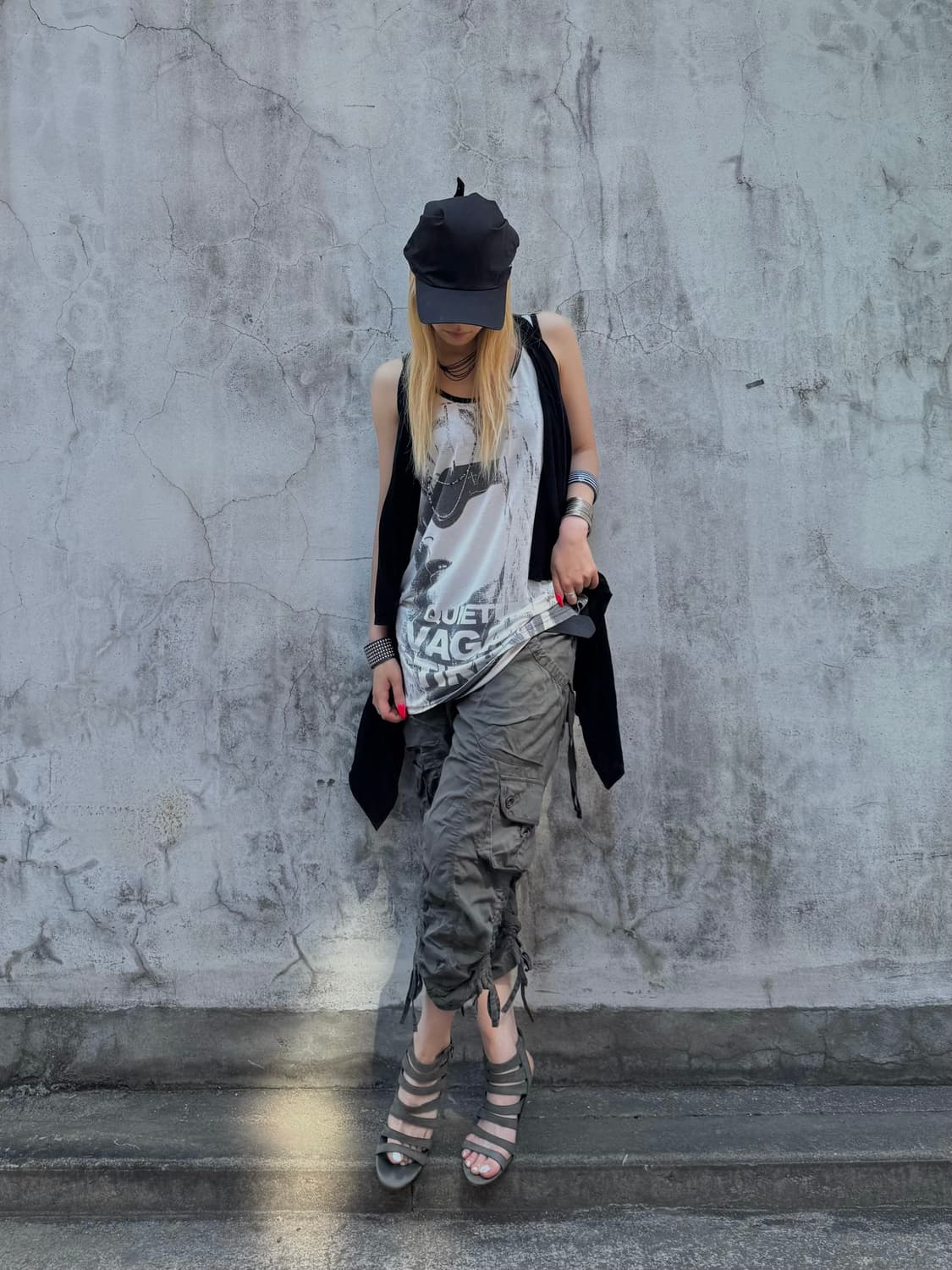 Grunge layered set 상품이미지5