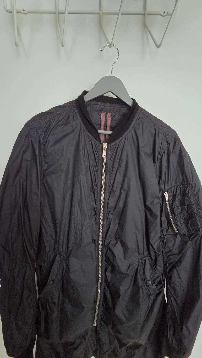 릭 오웬스 블랙 봄버 자켓 L 상품이미지2