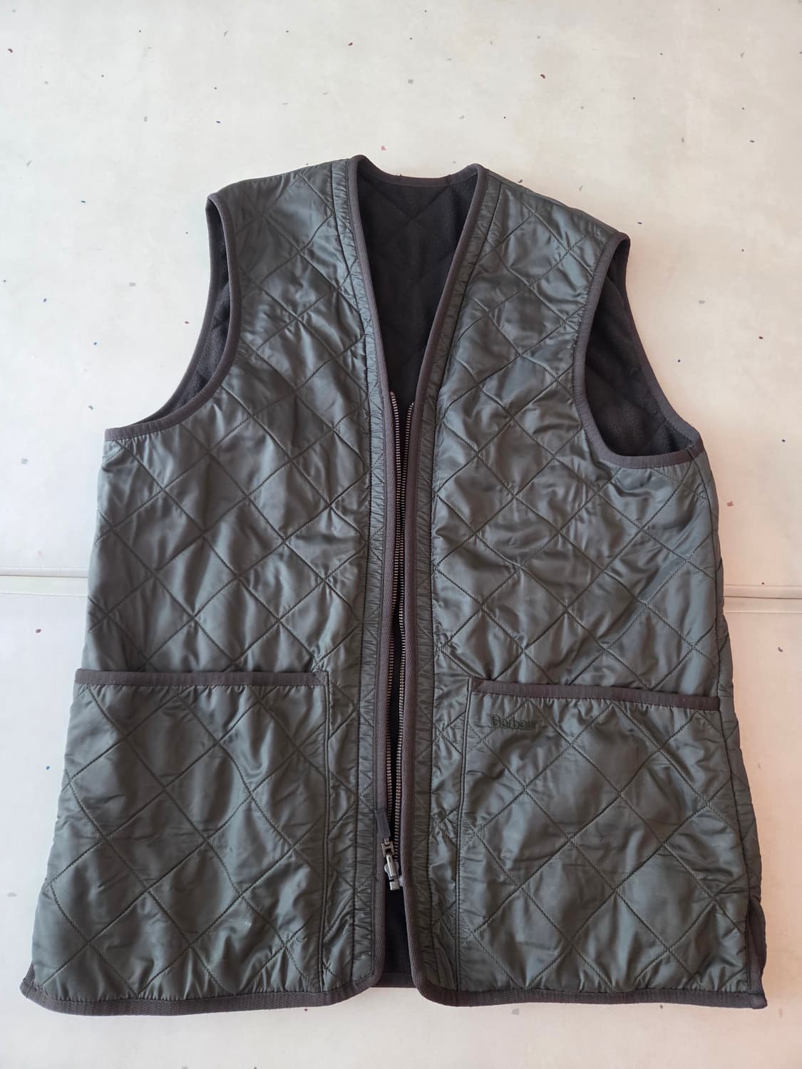 바버 퀼팅 조끼 베스트 상품이미지1
