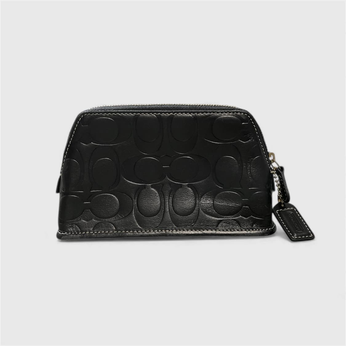 [Coach] 코치 시그니처 레더 돔 파우치 상품이미지1