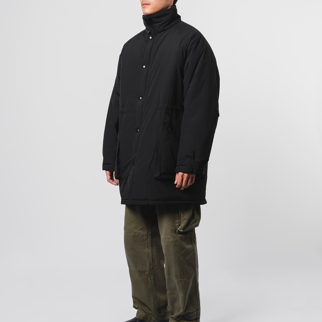 스테디에브리웨어 SEW 라이트 패디드 파카 블랙 상품이미지7