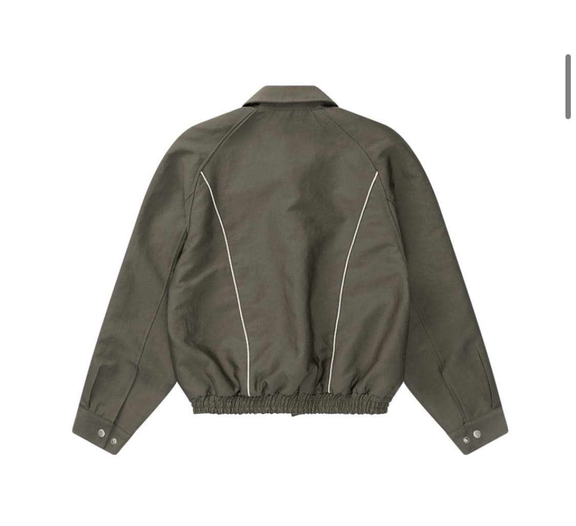 아캄 Raglan Piping Jacket (Khaki) 상품이미지2