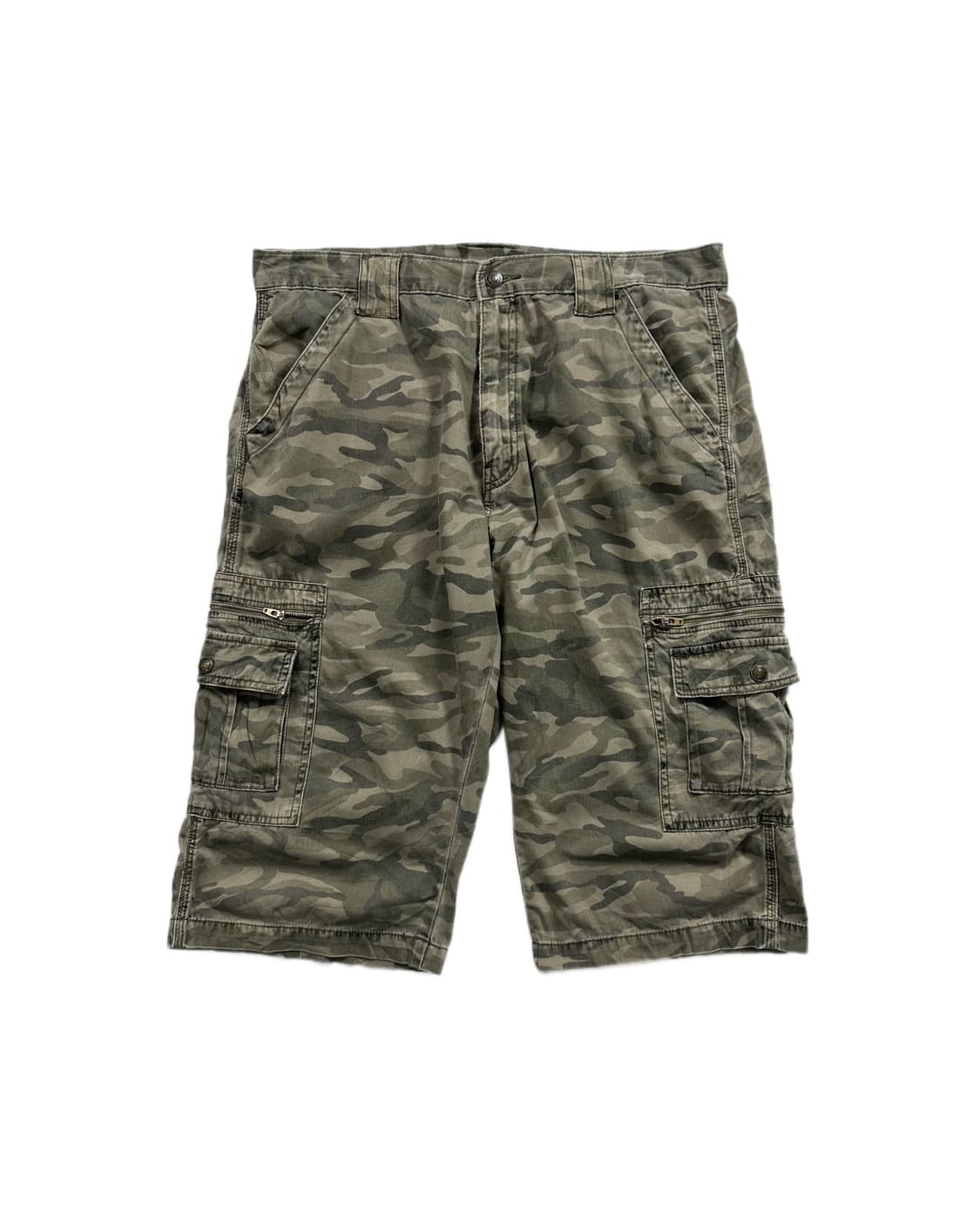 camo cargo wide shorts 상품이미지2