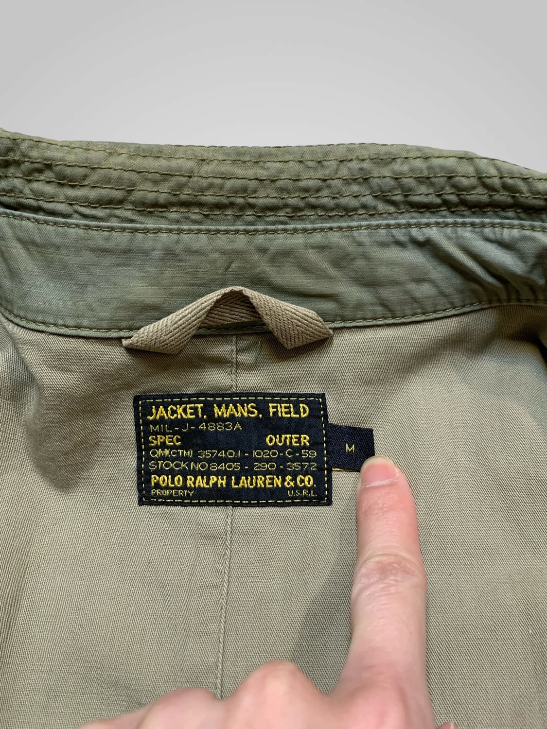 [M]폴로 랄프로렌 유니온잭 m43 필드자켓 상품이미지8