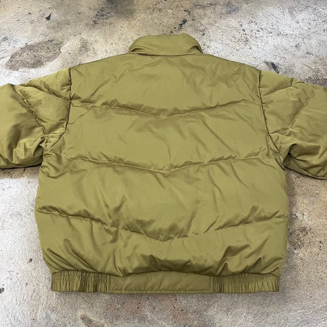 아디다스 양면 리버시블 체크 연두 그린 숏패딩 95 상품이미지6