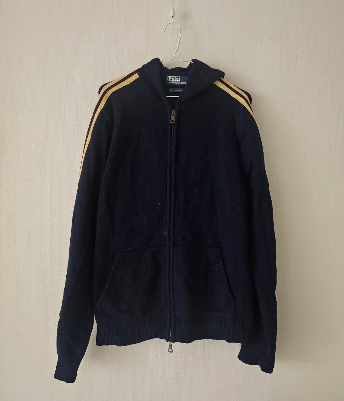 폴로 랄프로렌 니트 후드집업 상품이미지1