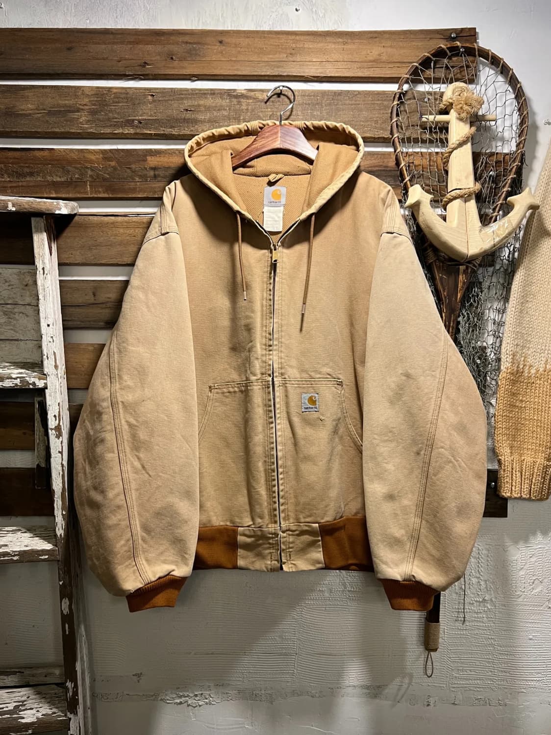 [2XL]칼하트 Made in USA 빈티지 페이딩 액티브 워크 자켓 상품이미지1