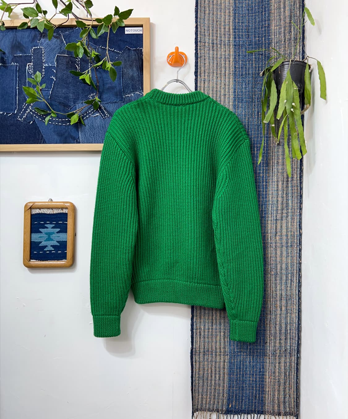 👧🏻MAKTRE    Green Heavy Wool Knitwear 상품이미지2