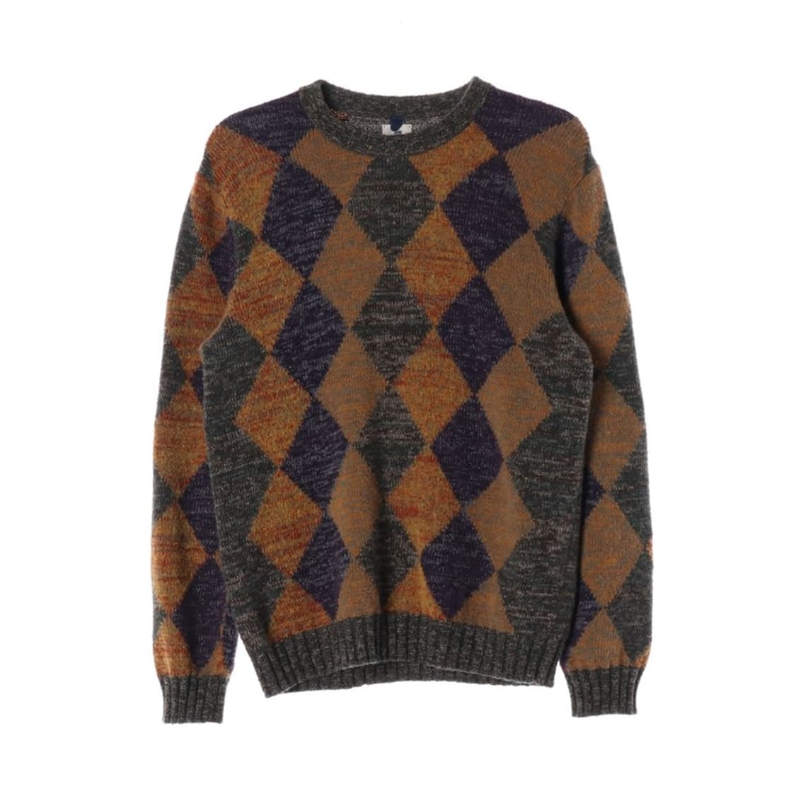 MC LAUREN 라나울 아가일 니트 상품이미지1