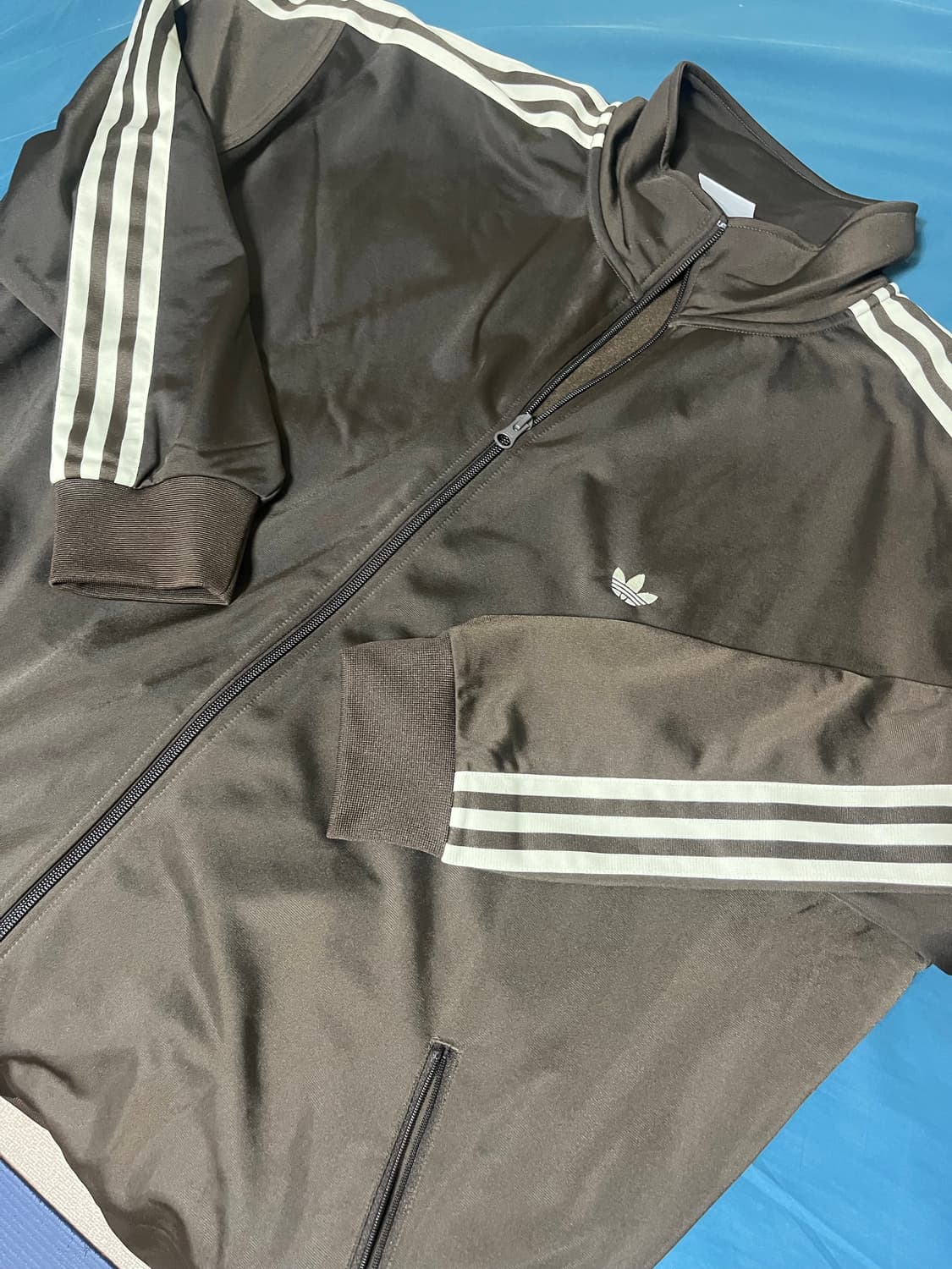 아디다스 BB 트랙탑 다크 브라운 XXL 상품이미지1