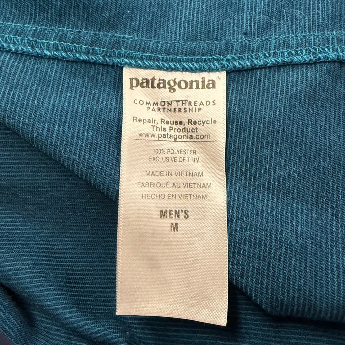 [정품/M] 파타고니아 나노에어 파란색 퀼팅 자켓 b18 상품이미지6