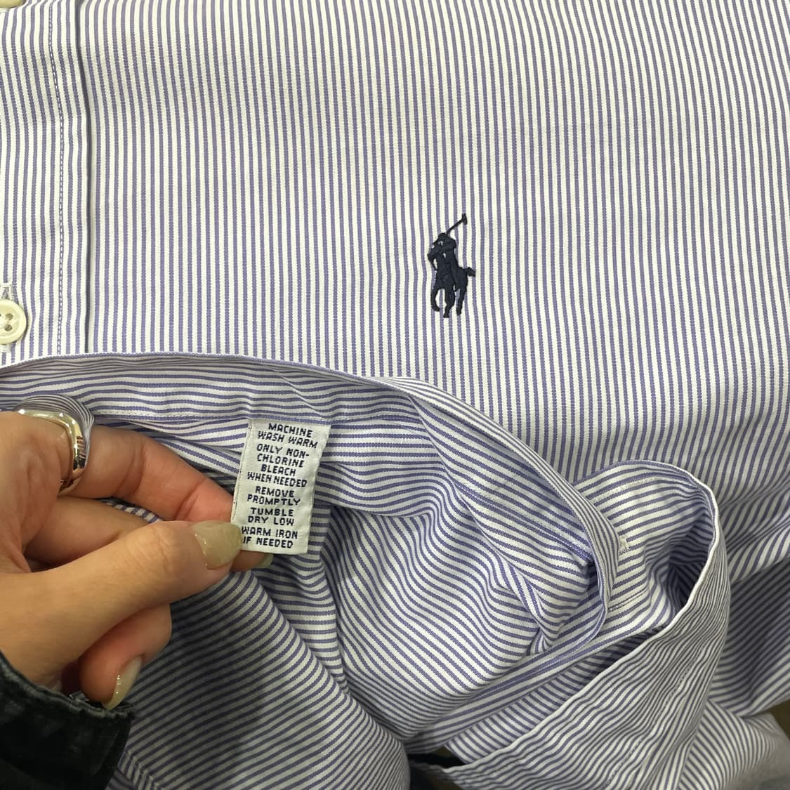 (M) POLO 폴로 랄프로렌 스트라이프 셔츠 블레이크 상품이미지10