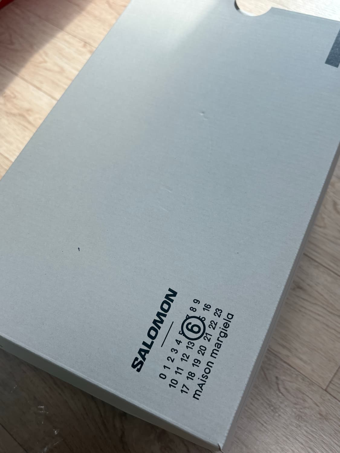 살로몬 x MM6 메종 마르지엘라 XT-메리 제인 블랙 소프트 클레이 신 상품이미지2