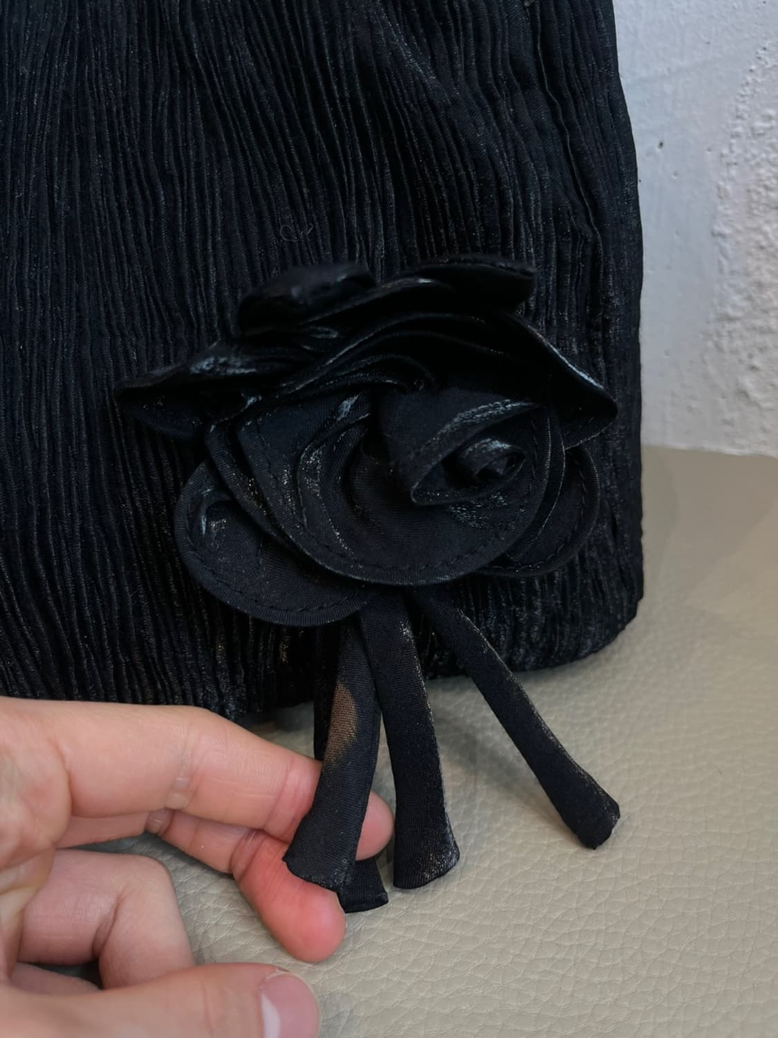 JPN 플리츠 토트백 상품이미지5