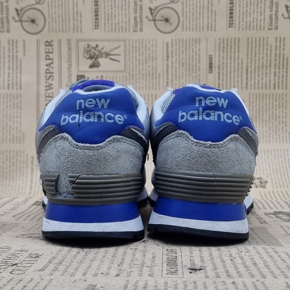 뉴발란스 574 블루 스니커즈250 상품이미지4