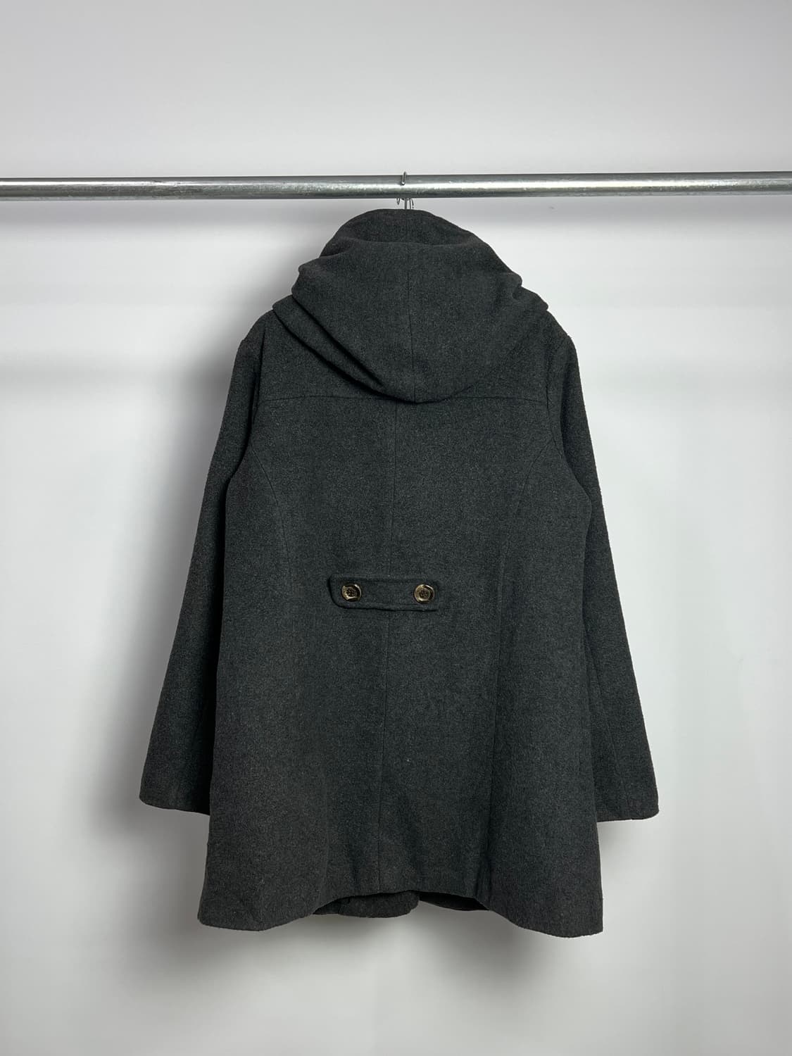 빈티지 후드 더블 코트 상품이미지6