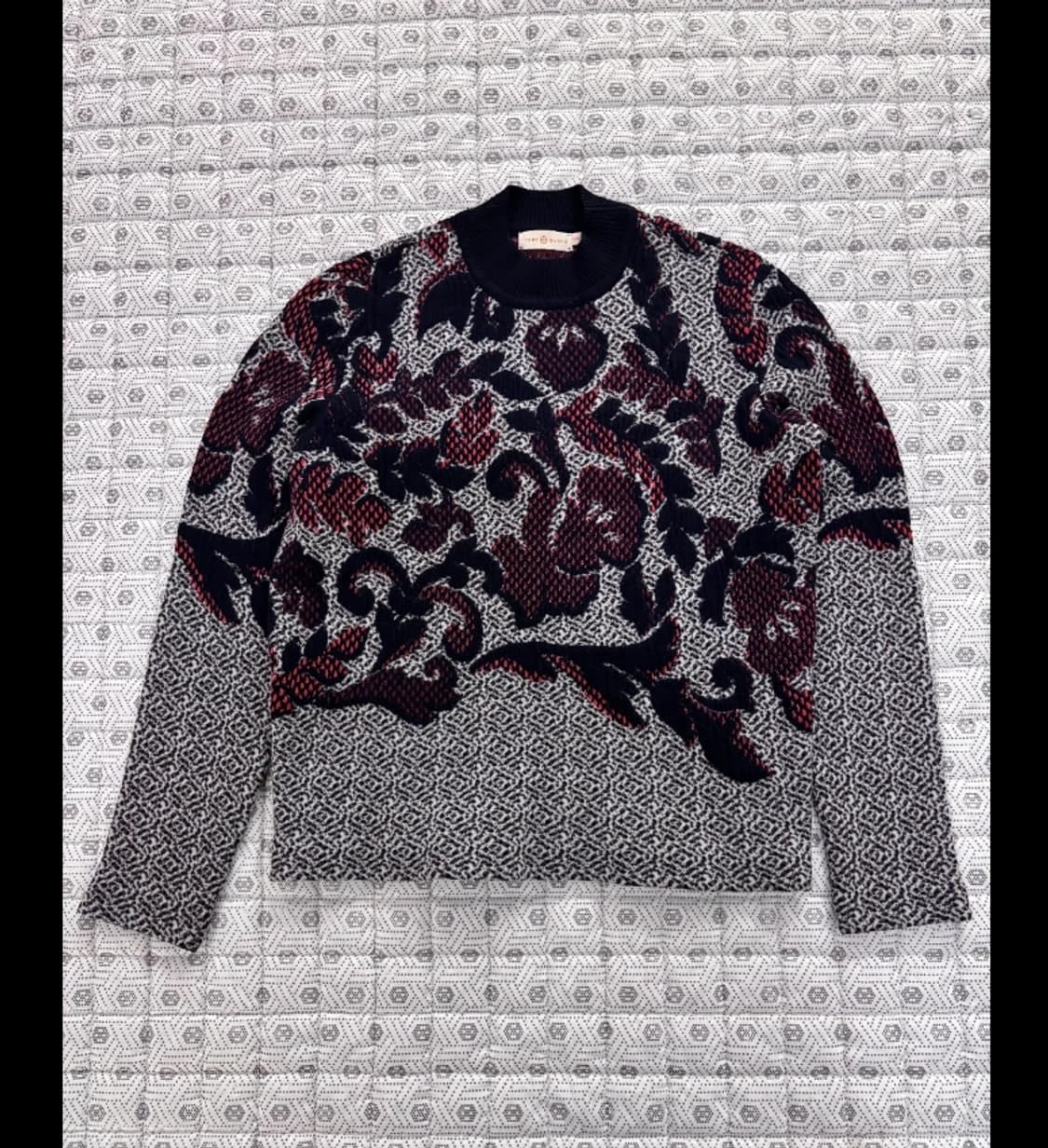 토리버치 플라워 패턴 스웨터 ~55 상품이미지2