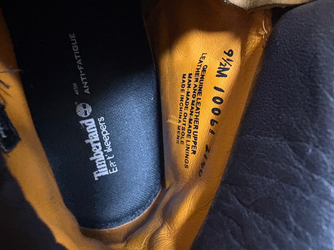 팀버랜드 프리미엄 6인치 워커 부츠 275 상품이미지7