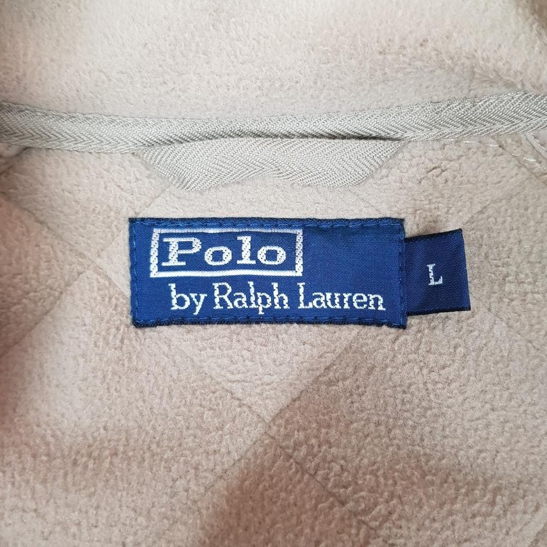 폴로 랄프로렌 퀼팅 플리스 라이닝 집업 자켓 L사이즈 상품이미지7