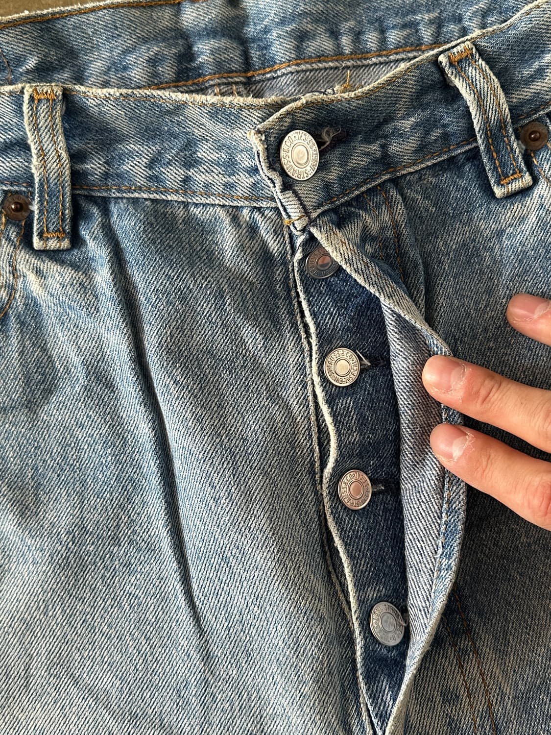 Levi’s 501 Made in USA Denim 상품이미지4