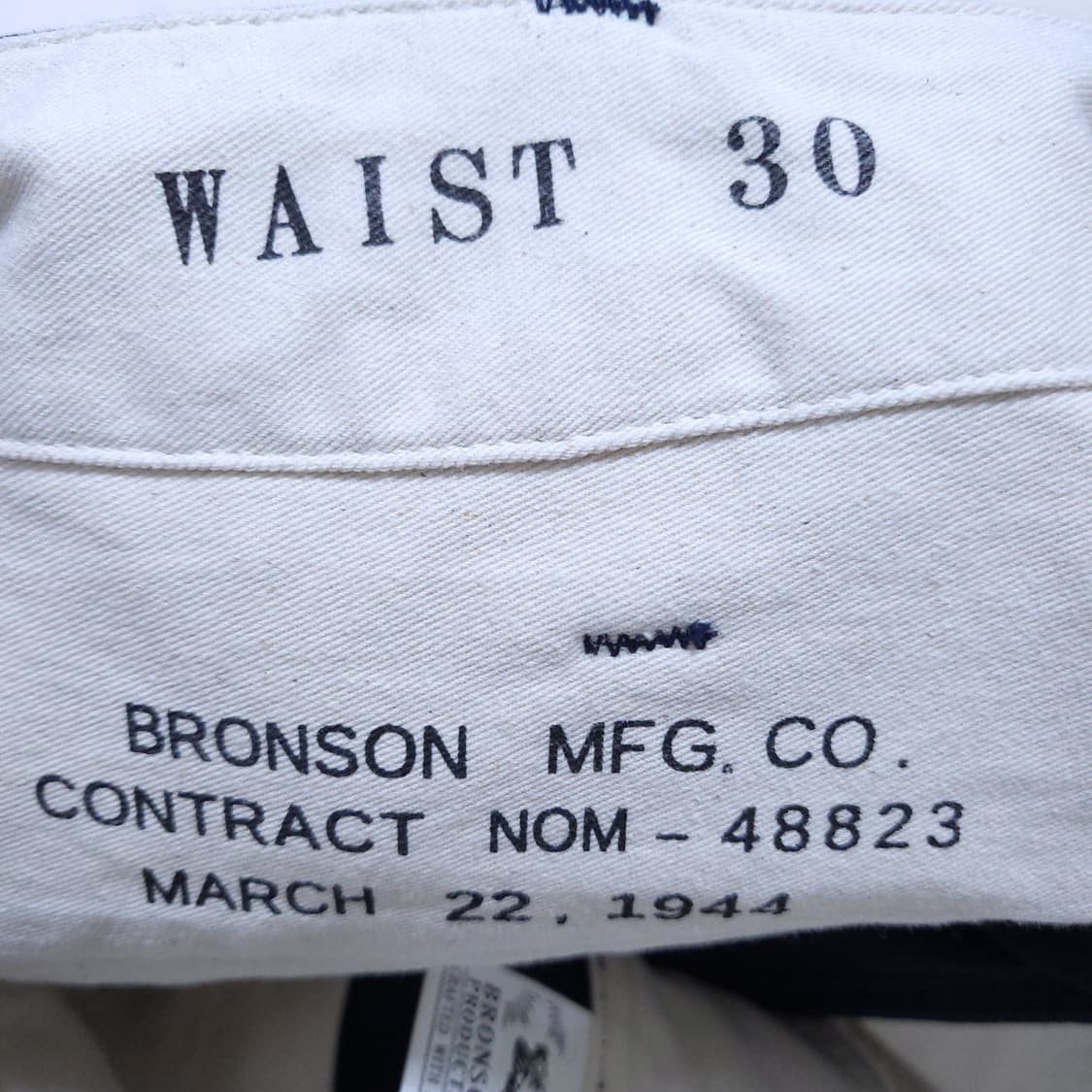 브론슨 치노 팬츠 30인치 0313 뽀샤샤 상품이미지8