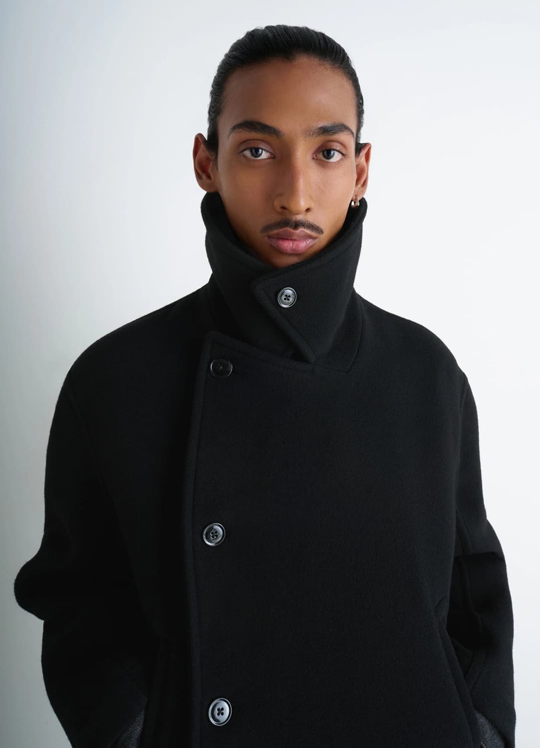 25FW Lemaire Boxy Peacoat 48 상품이미지1