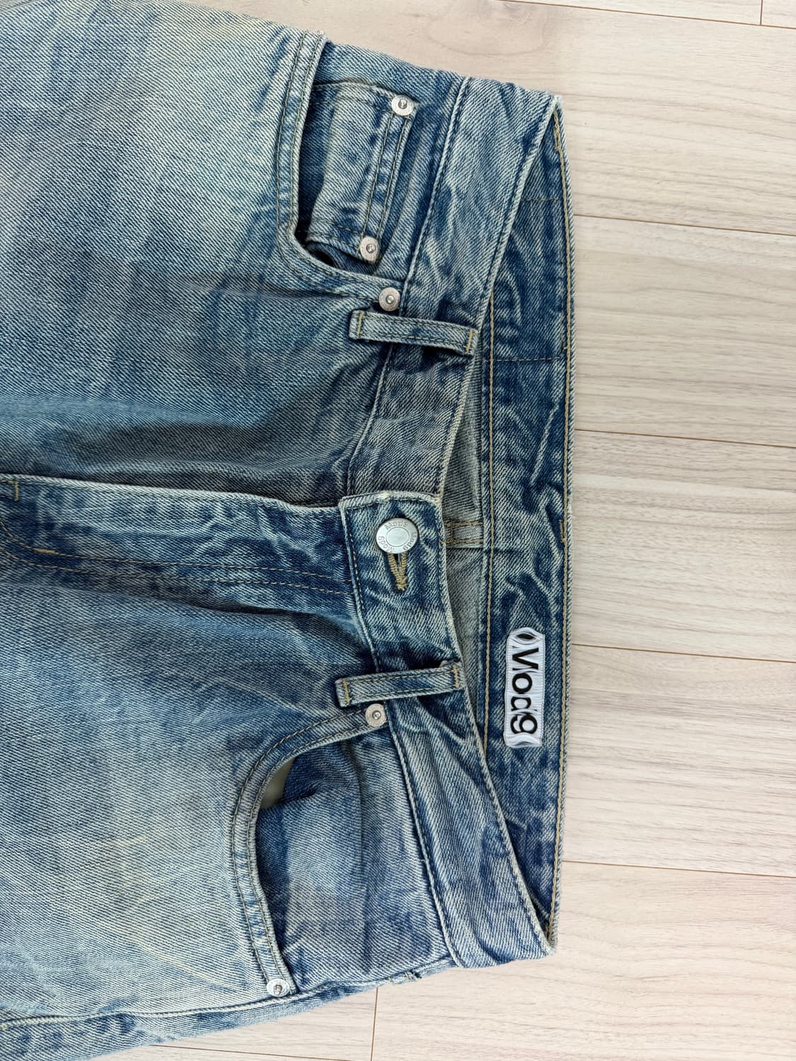 모드나인 데님바지 상품이미지3