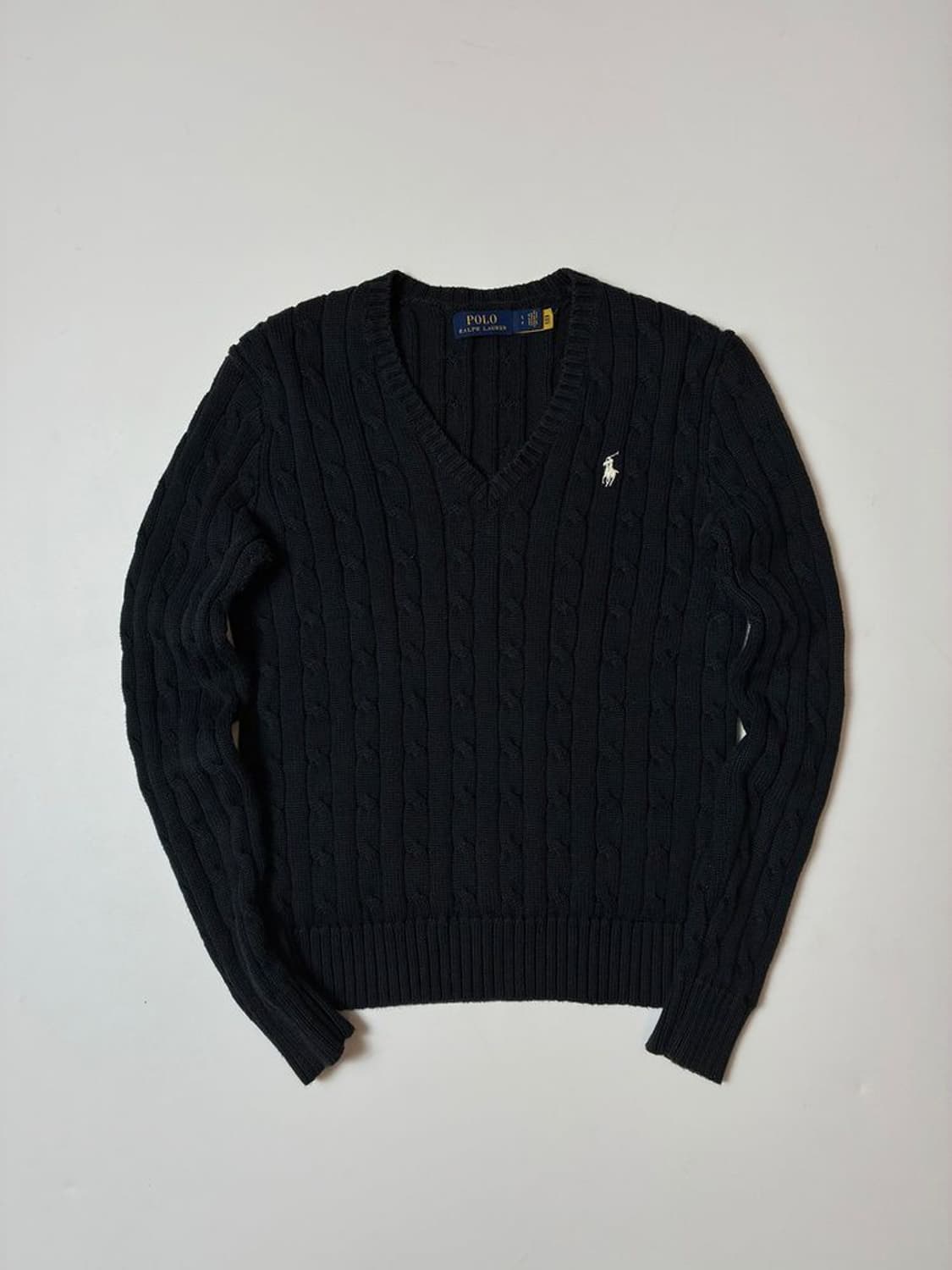 폴로 랄프로렌 시그니처 큐알 신형 포니 케이블 니트 PN8837 상품이미지1