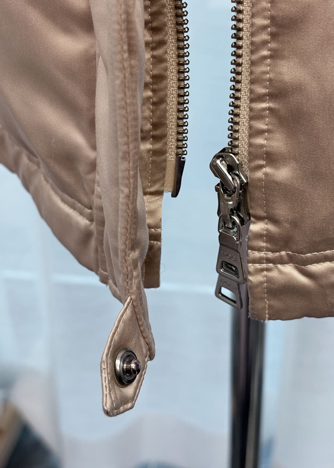 로즈핑크 셔링 누빔 패딩 상품이미지5