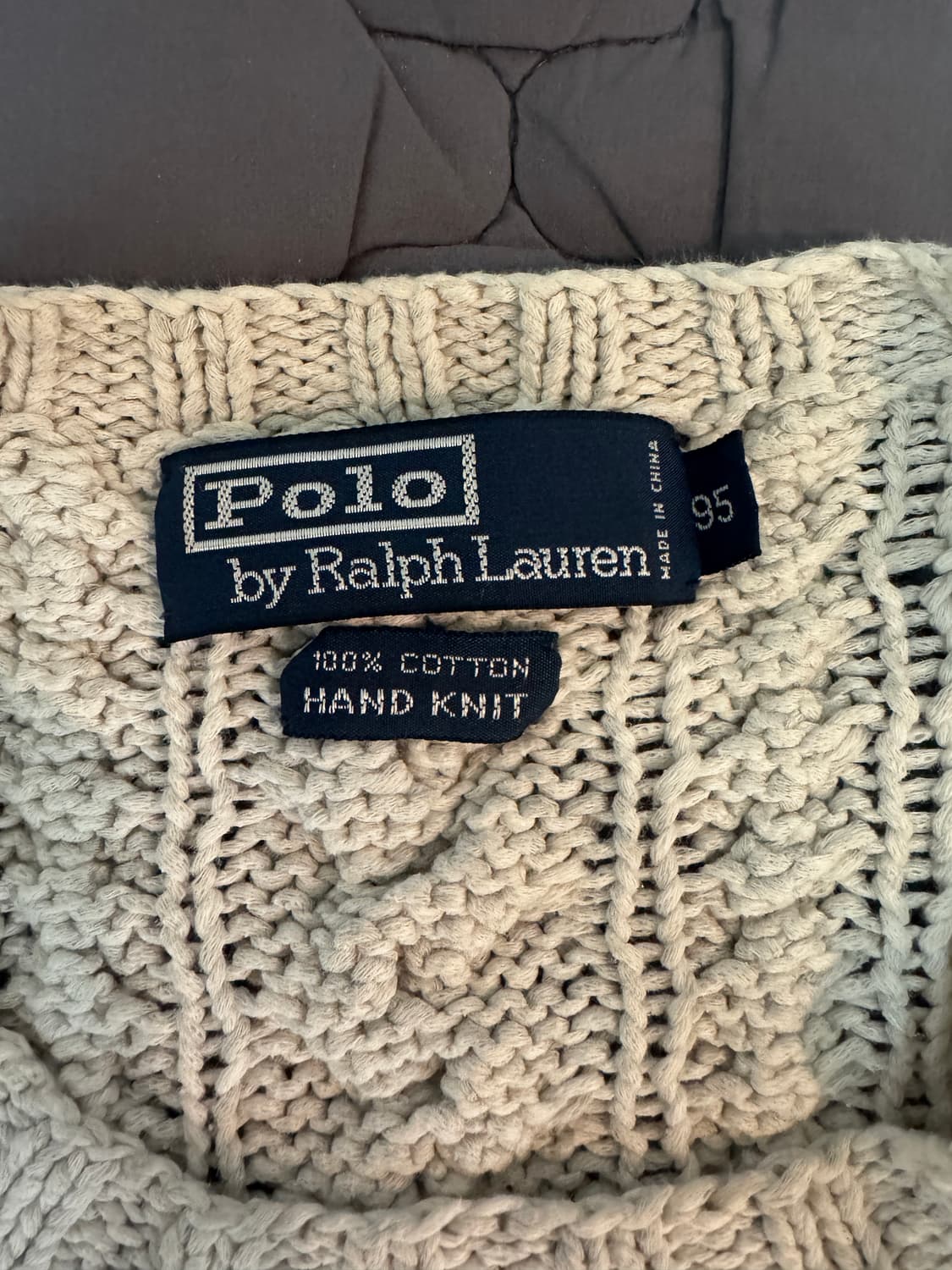 폴로 핸드 니트 스웨터 (95~100) 상품이미지3