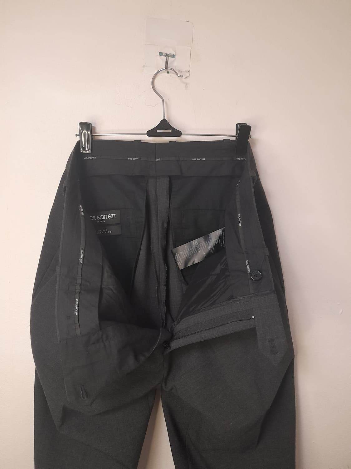 닐바렛 리리지퍼 조거 트레블 울팬츠 48/32" 상품이미지7