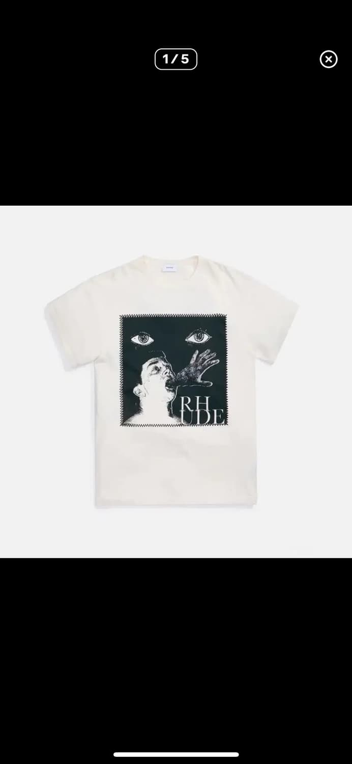 RHUDE 반팔 티셔츠 상품이미지1