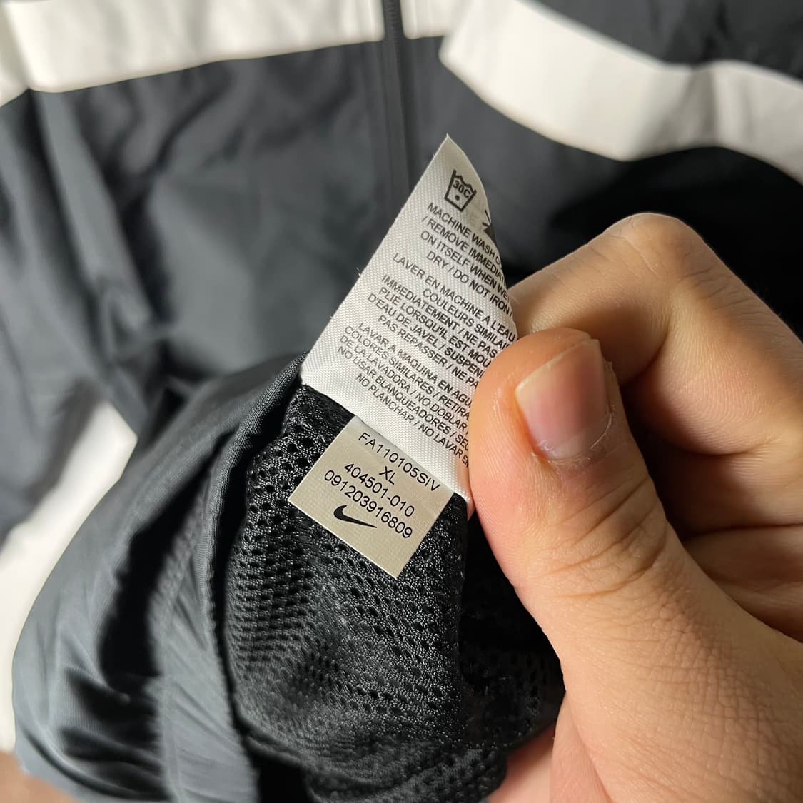 [Nike] 00's 나이키 화이트라인 바람막이 상품이미지6