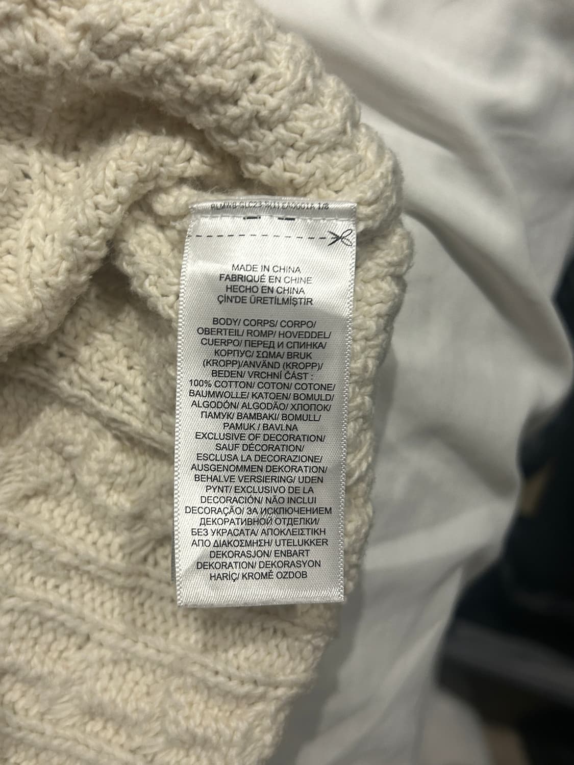 (네고가능)폴로랄프로렌 크리켓니트 XL 상품이미지3