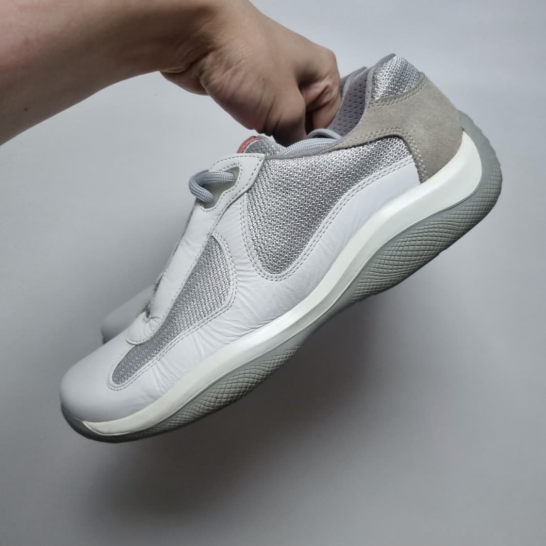 프라다 아메리칸컵 화이트 uk8 상품이미지8