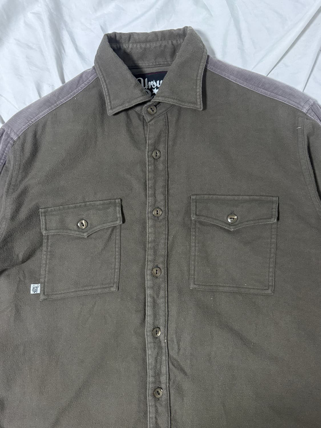 Ursus bape 투 톤 워크 셔츠 상품이미지3