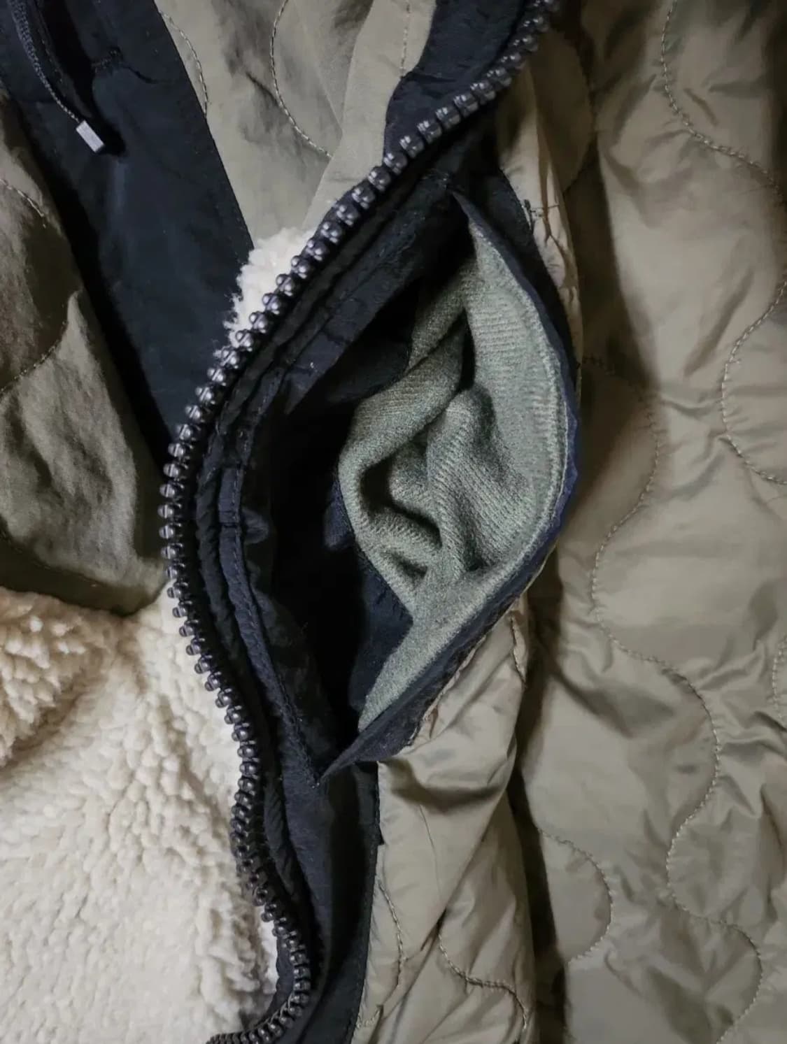 웨스트우드 양털 후리스 패딩 자켓 L 상품이미지5