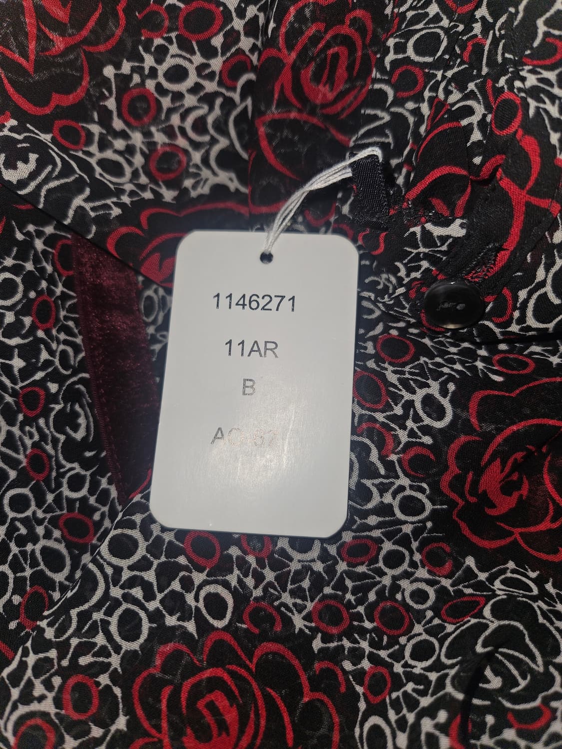 빈티지 다크로즈 벨벳 드레스 상품이미지4