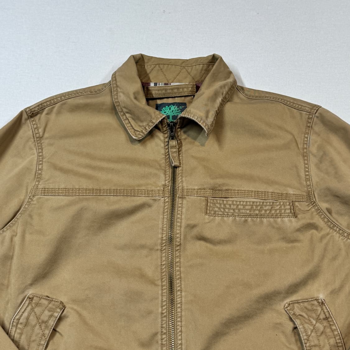 M) Timberland 팀버랜드 카키 코튼 자켓 상품이미지3