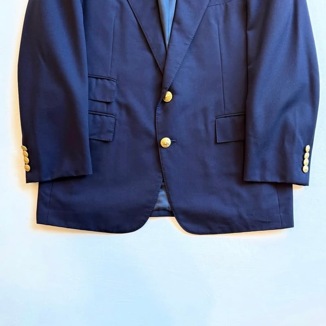 90s 폴로랄프로렌 네이비 골즈버튼 블레이져 상품이미지5