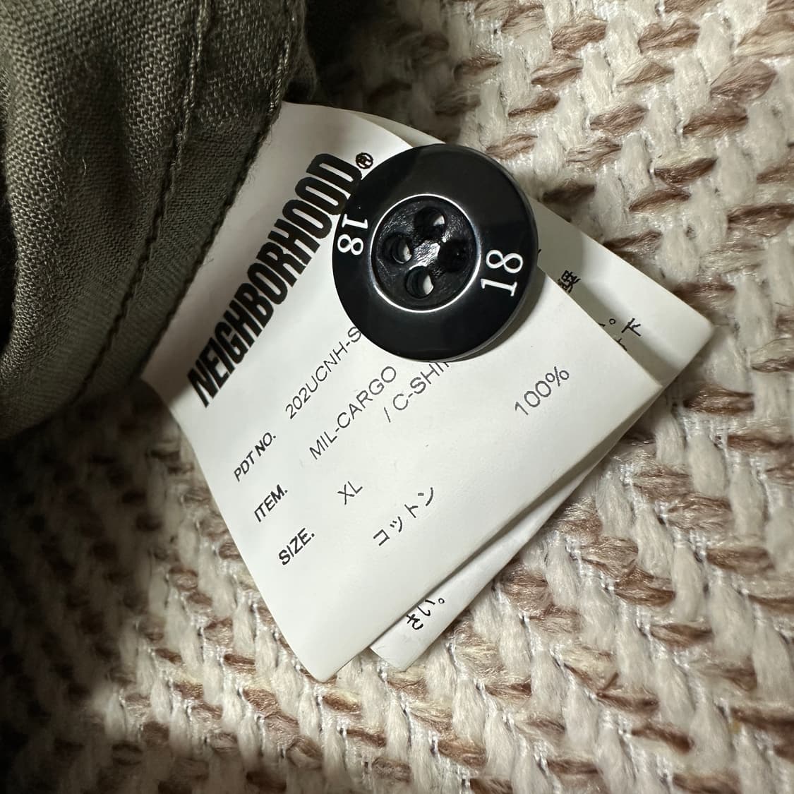 NEIGHBORHOOD shirt jacket camo 상품이미지3